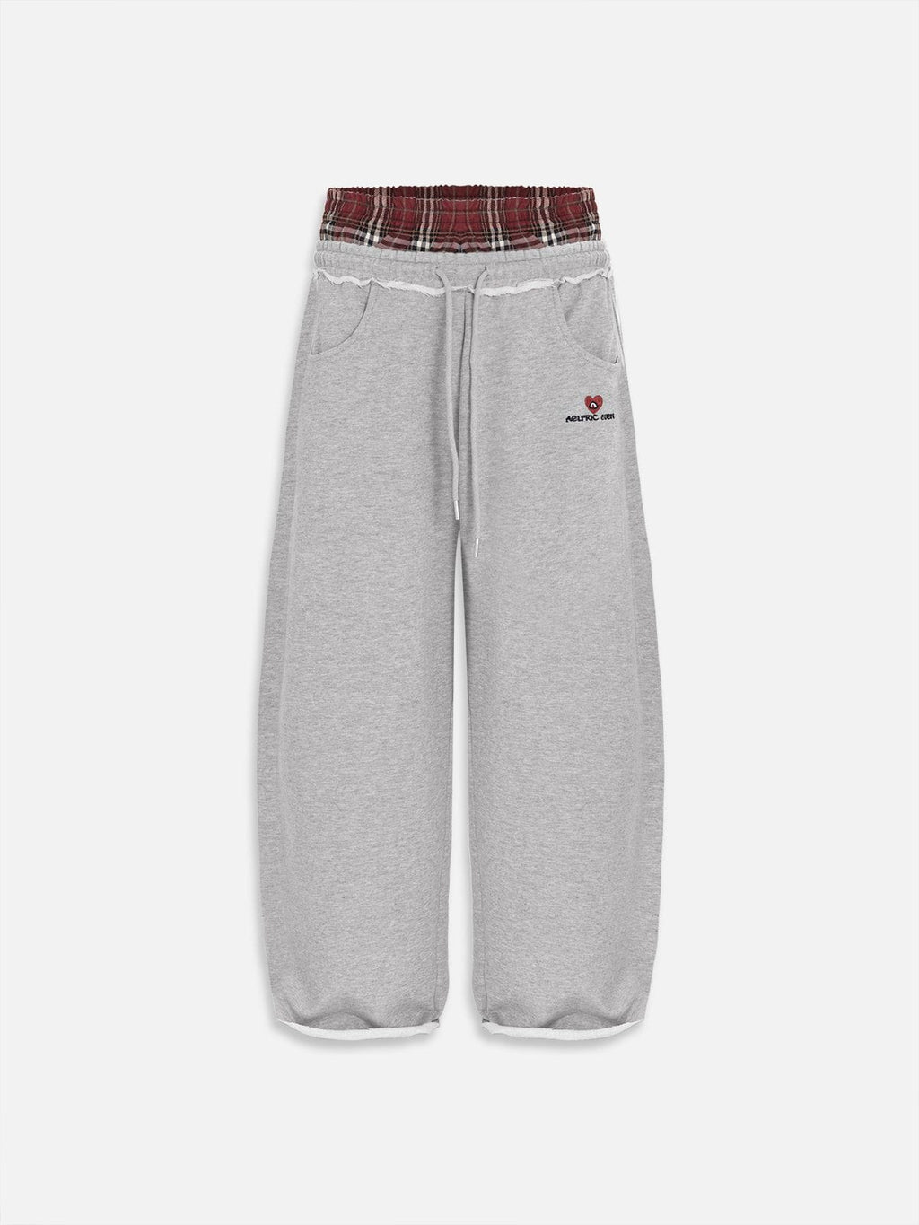Labellarossa Double Waist Baggy Sweatpants