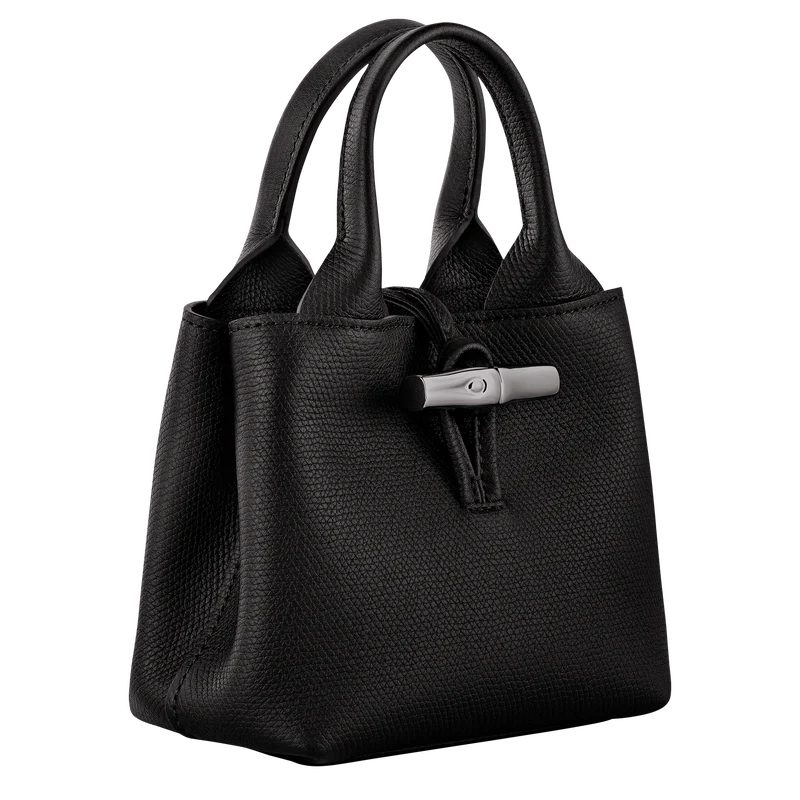 Le Roseau XS Leather Mini Handbag Compact Spacious Elegant Organizer