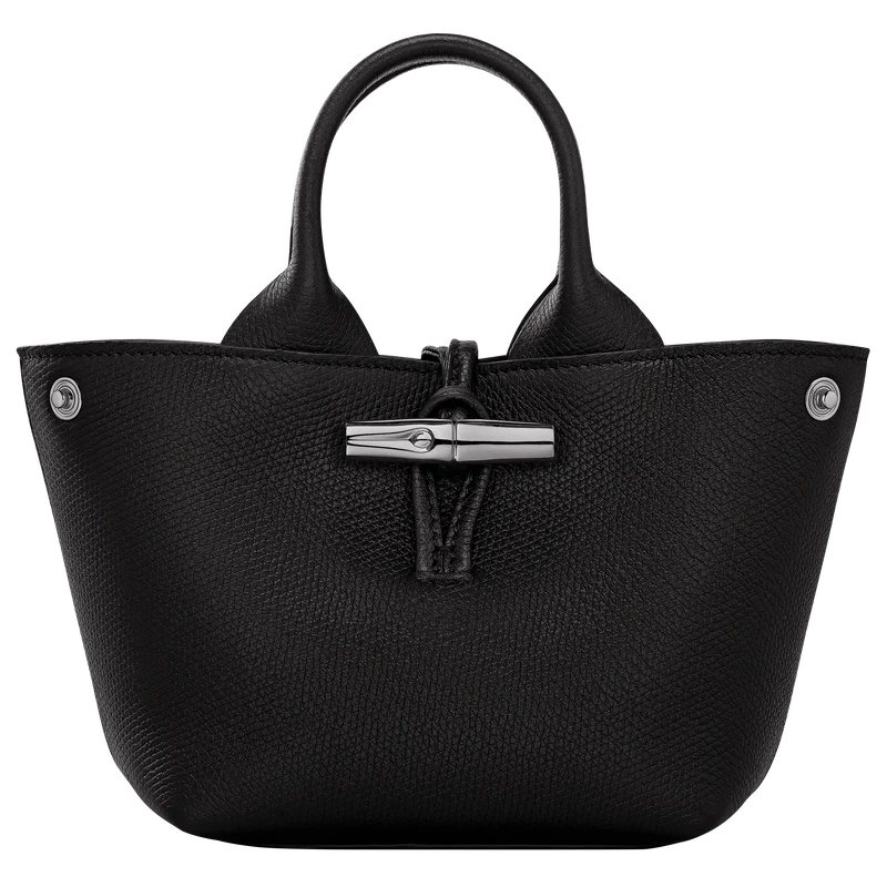 Le Roseau XS Leather Mini Handbag Compact Spacious Elegant Organizer