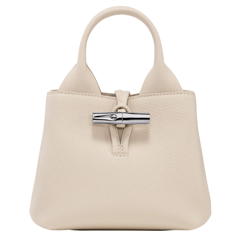 Le Roseau XS Leather Mini Handbag Compact Spacious Elegant Organizer