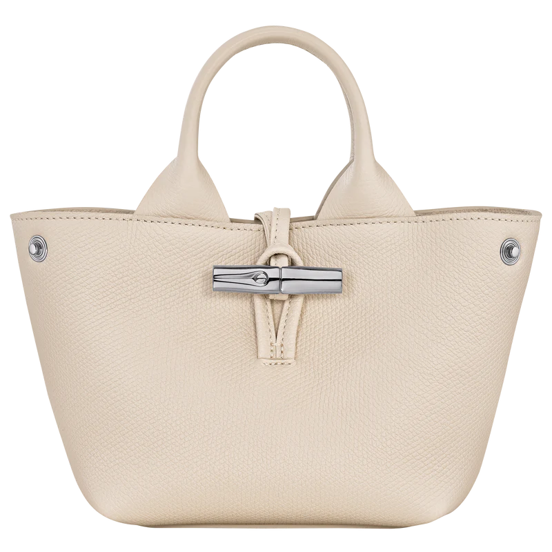 Le Roseau XS Leather Mini Handbag Compact Spacious Elegant Organizer