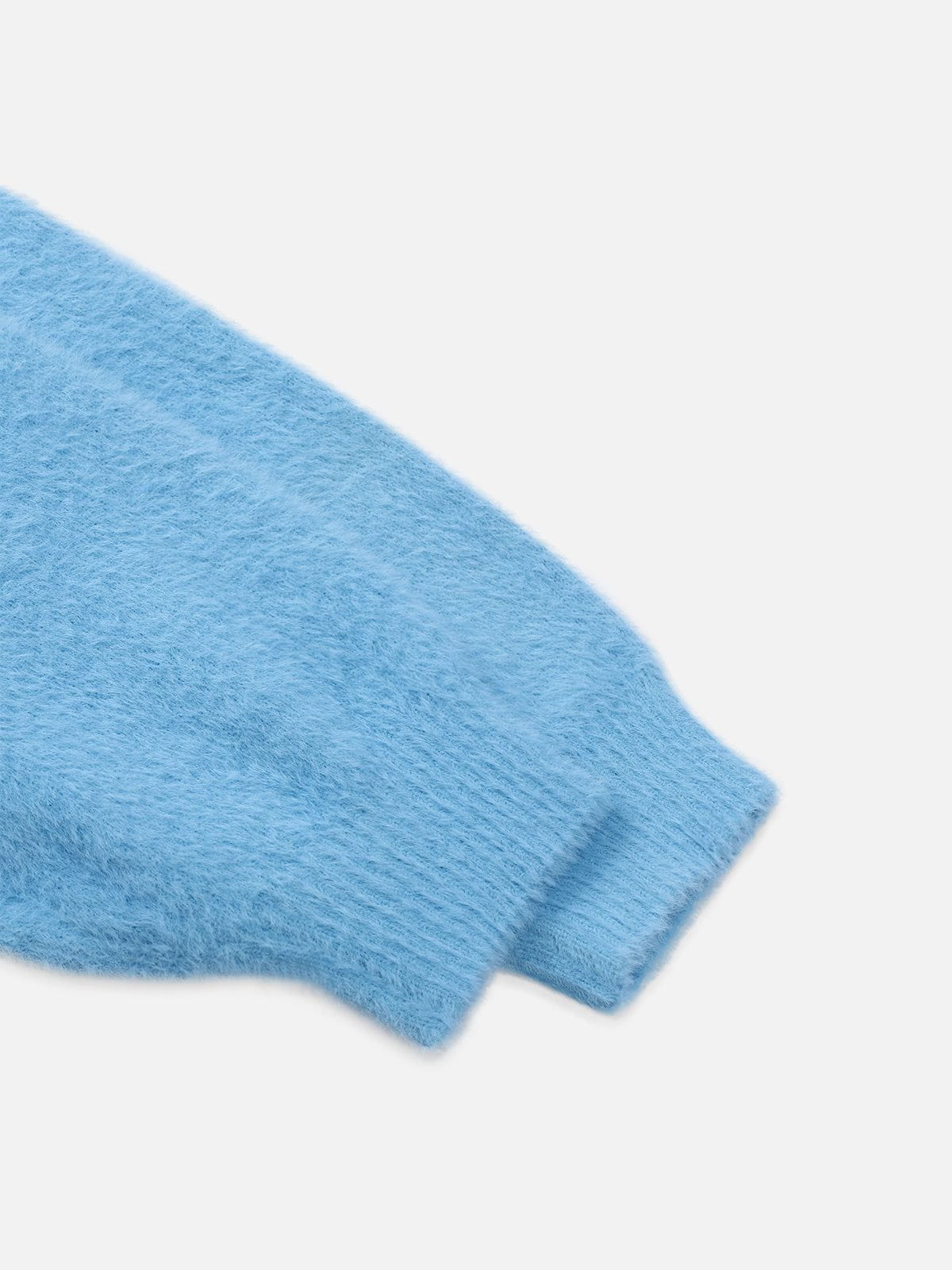 Apple Graphic Cropped Sweater