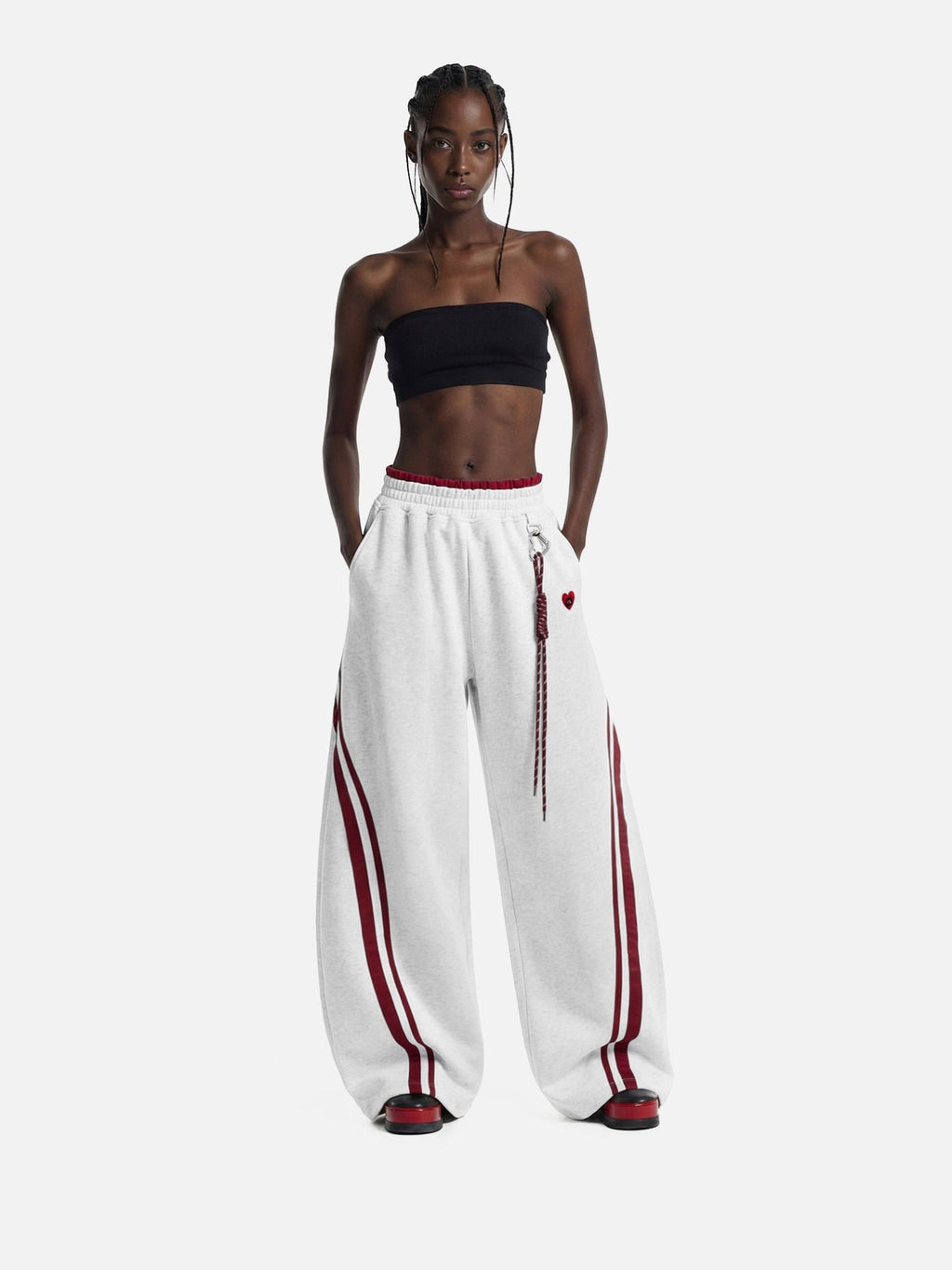 Labellarossa Baggy Barrel Sweatpants