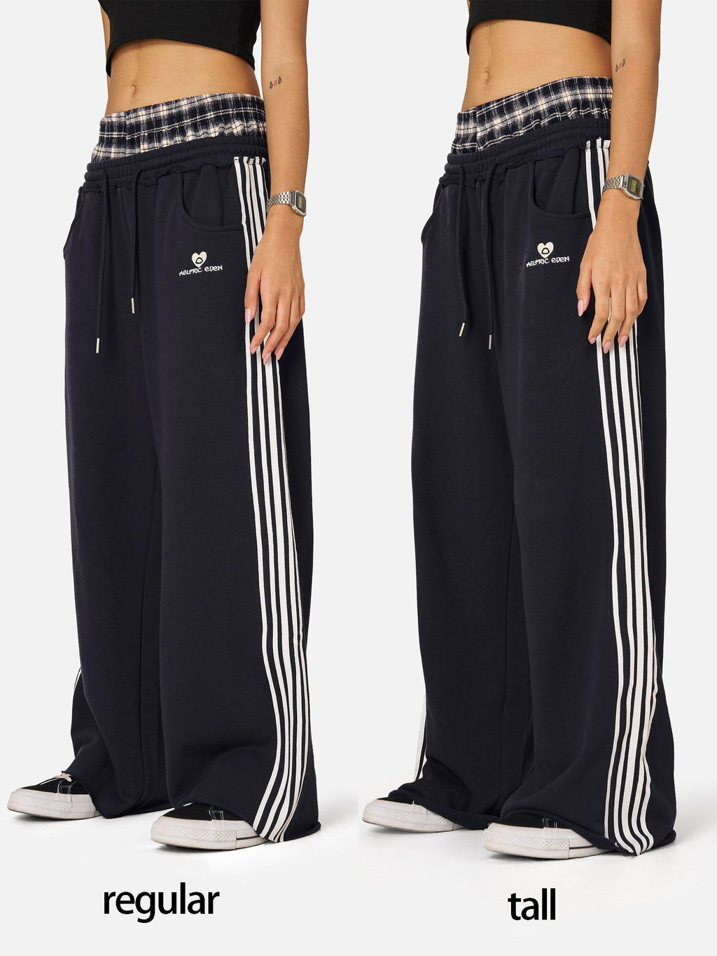 Labellarossa Double Waist Baggy Sweatpants