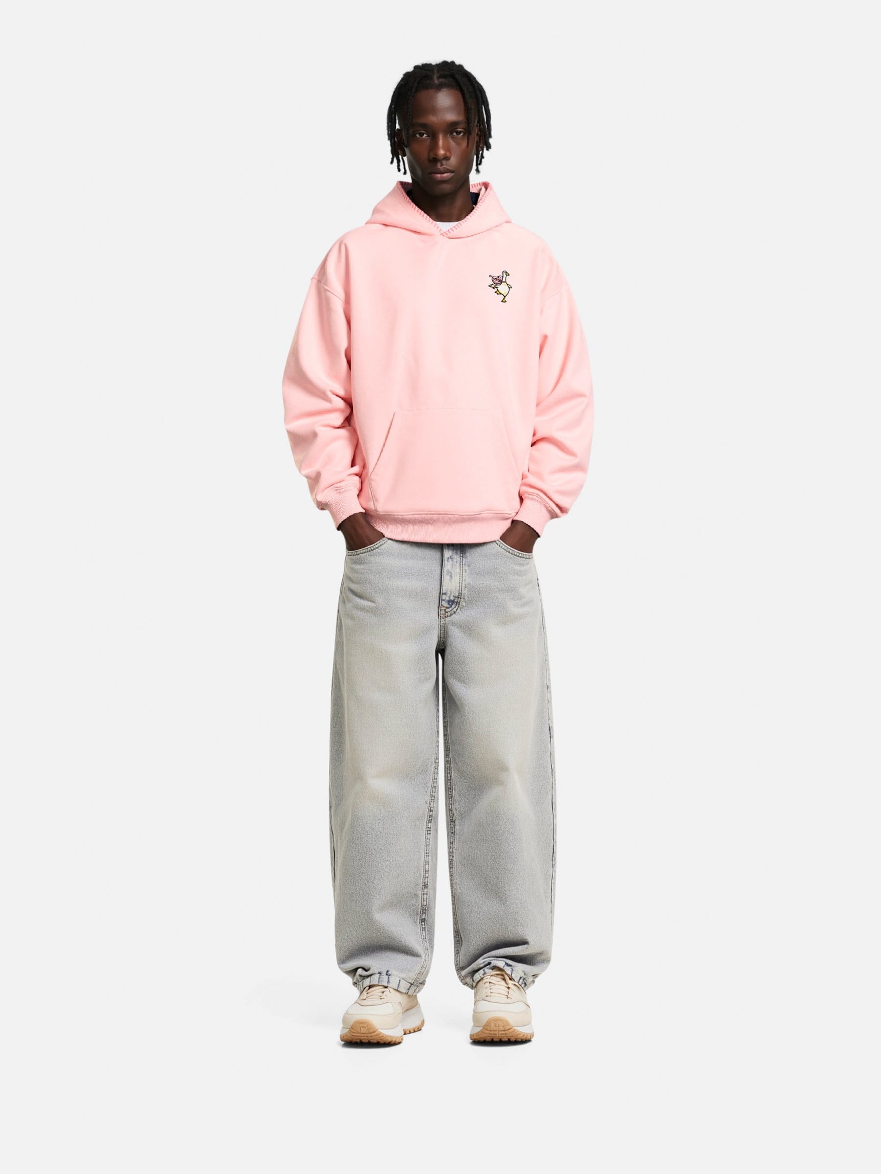 Oversized Duck Pullover Hoodie