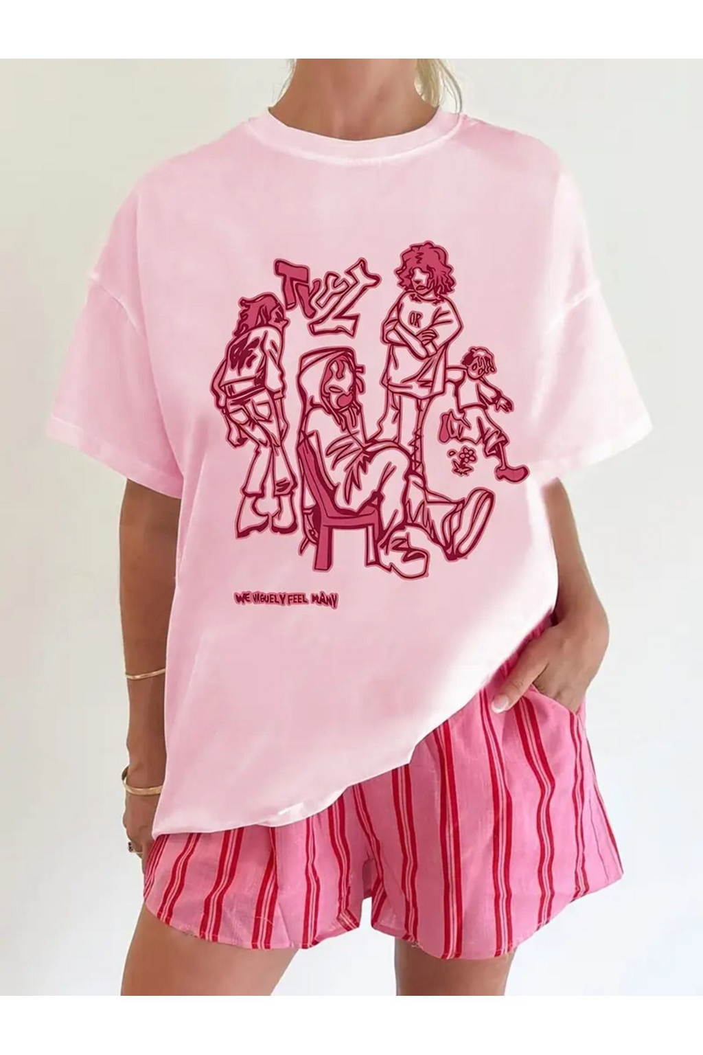 Crowd Retro Boxy T-Shirt