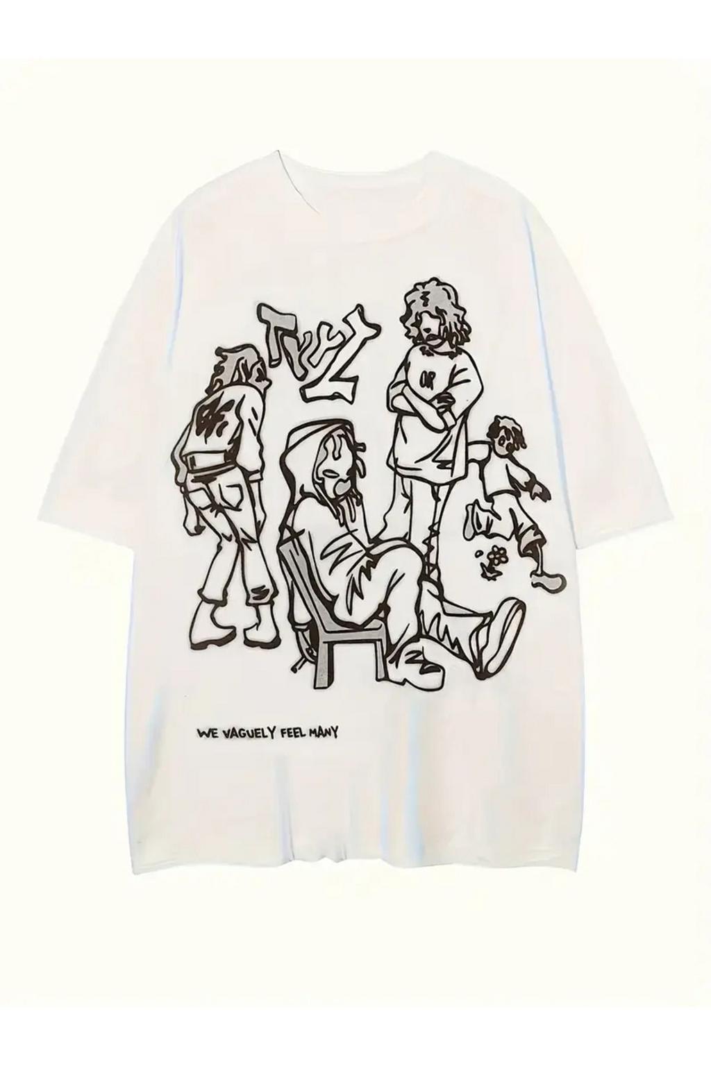 Crowd Retro Boxy T-Shirt