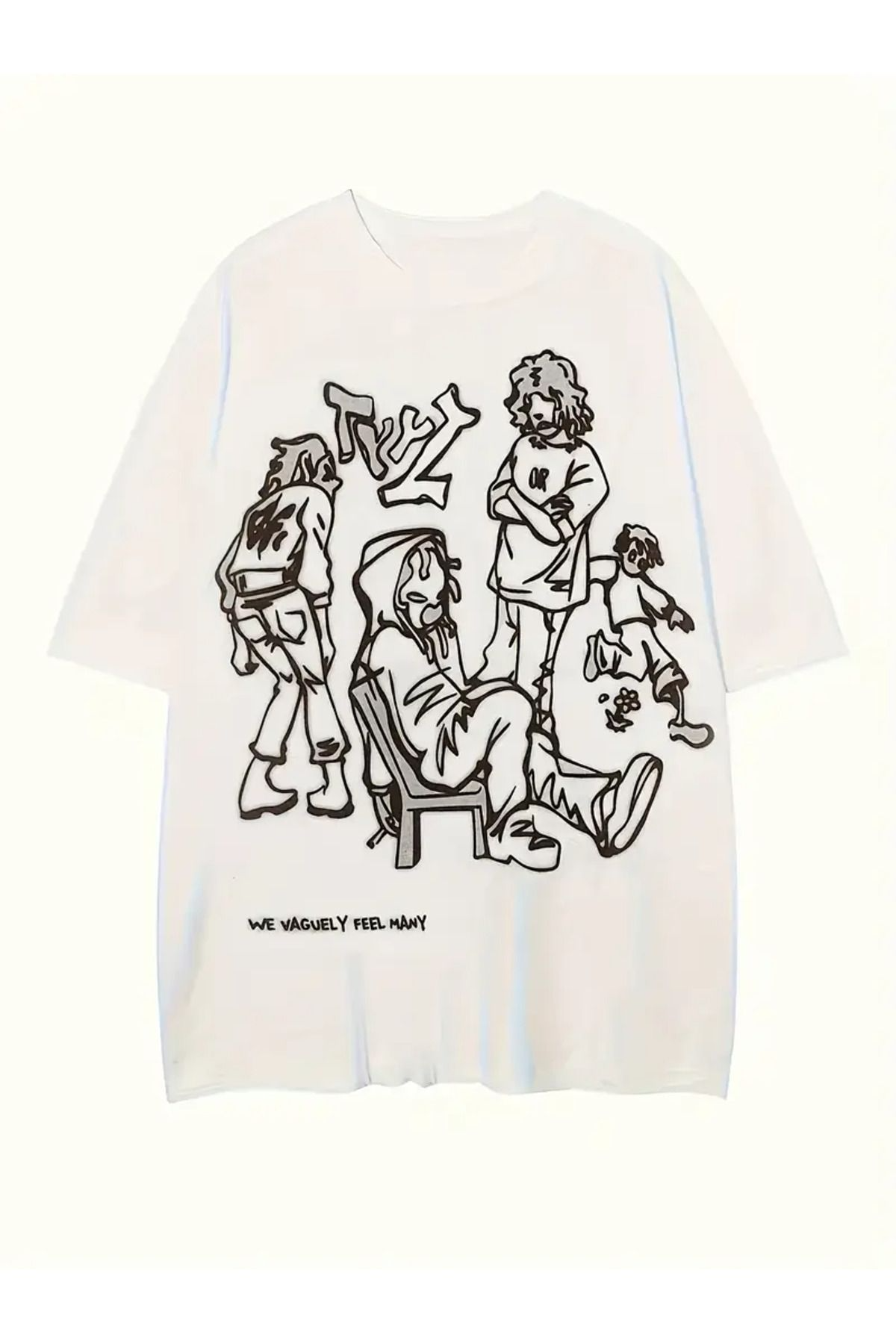 Crowd Retro Boxy T-Shirt