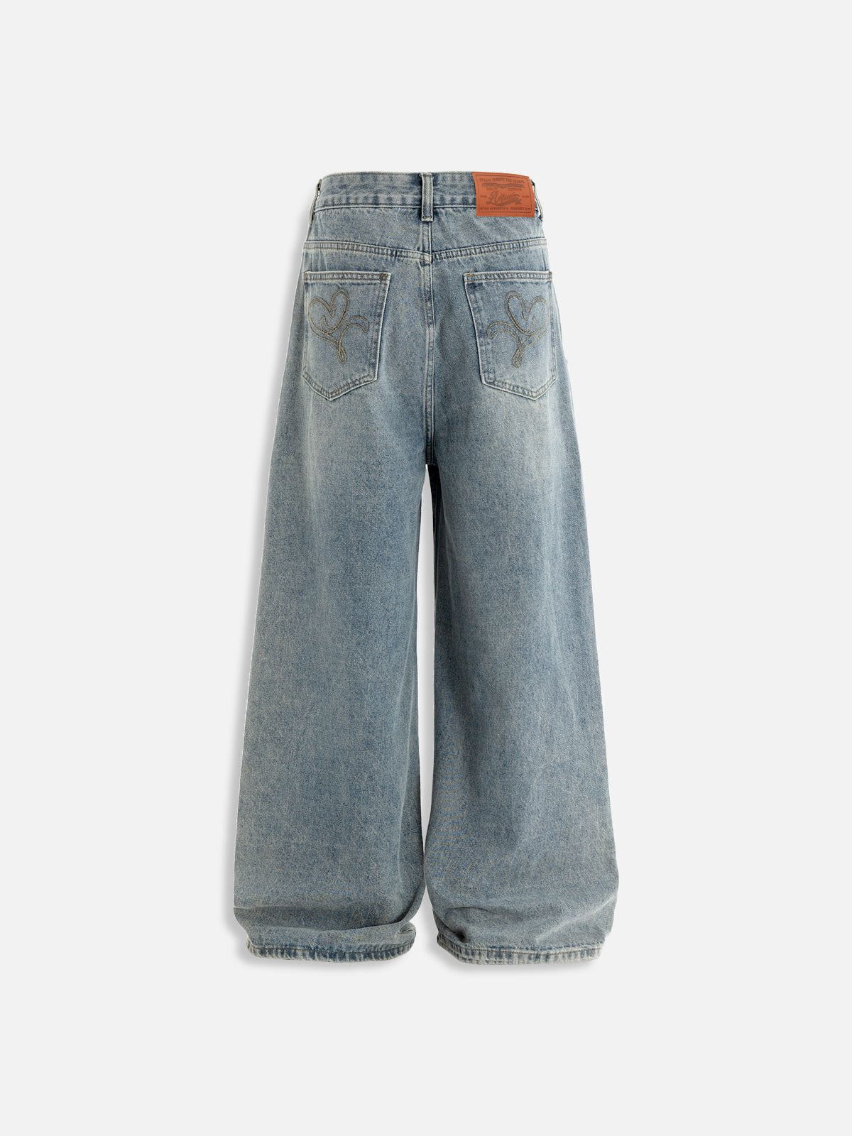 Baggy Fringe Jeans