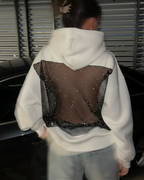 Crystal Aura Oversize Sweatshirt