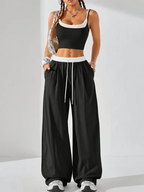 Laced Basic Baggy Sweatpants - LABELLAROSSA