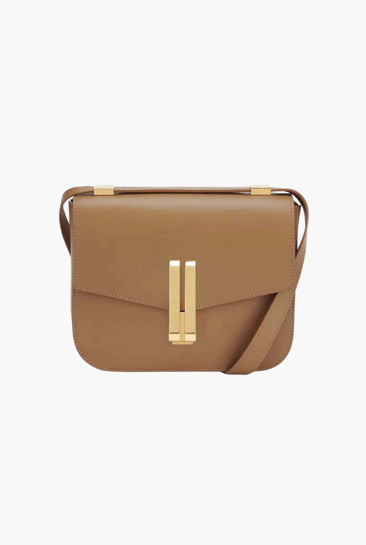 Premium Leather Vancouver Crossbody Bag with Adjustable Strap