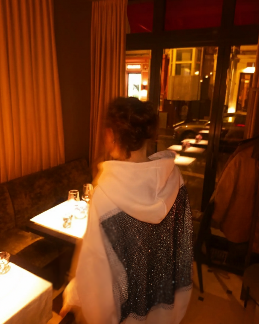 Crystal Aura Oversize Sweatshirt