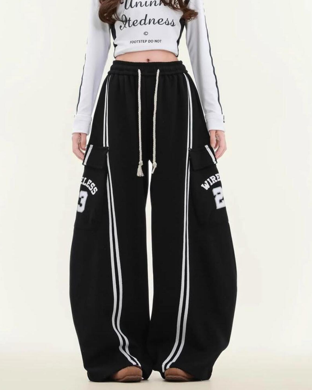 Tokyo-Knit Extra Baggy Pants