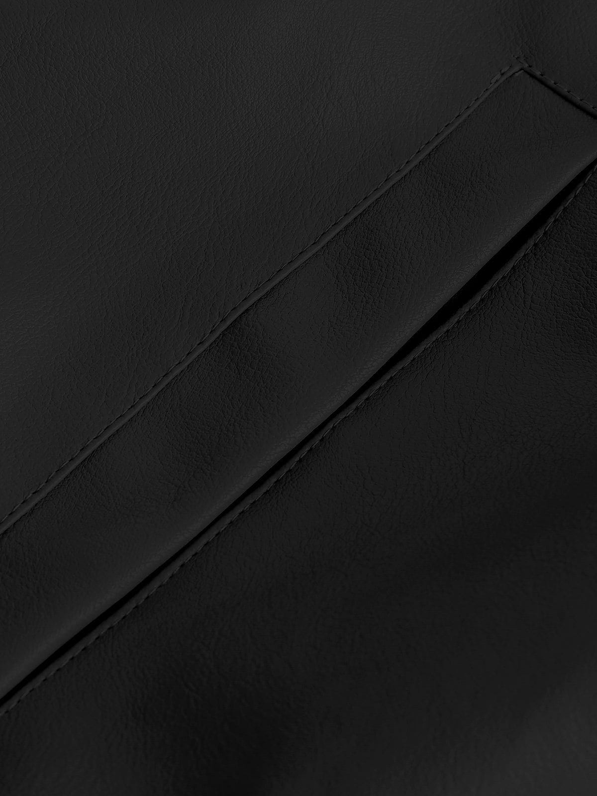 Essential Faux Leather Jacket