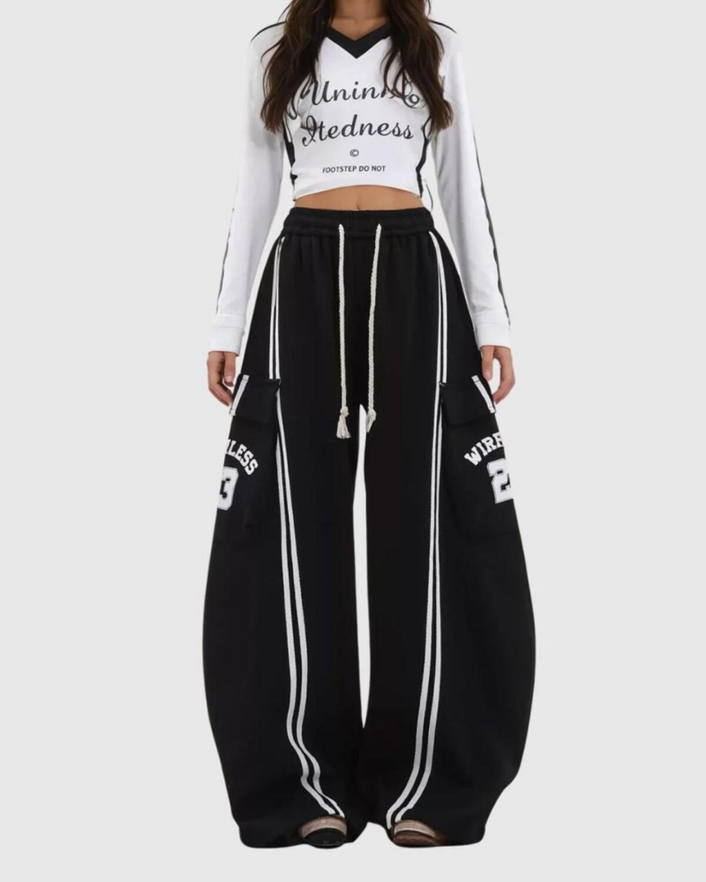 Tokyo-Knit Extra Baggy Pants