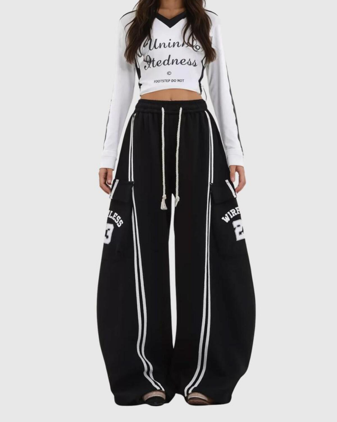 Tokyo-Knit Extra Baggy Pants