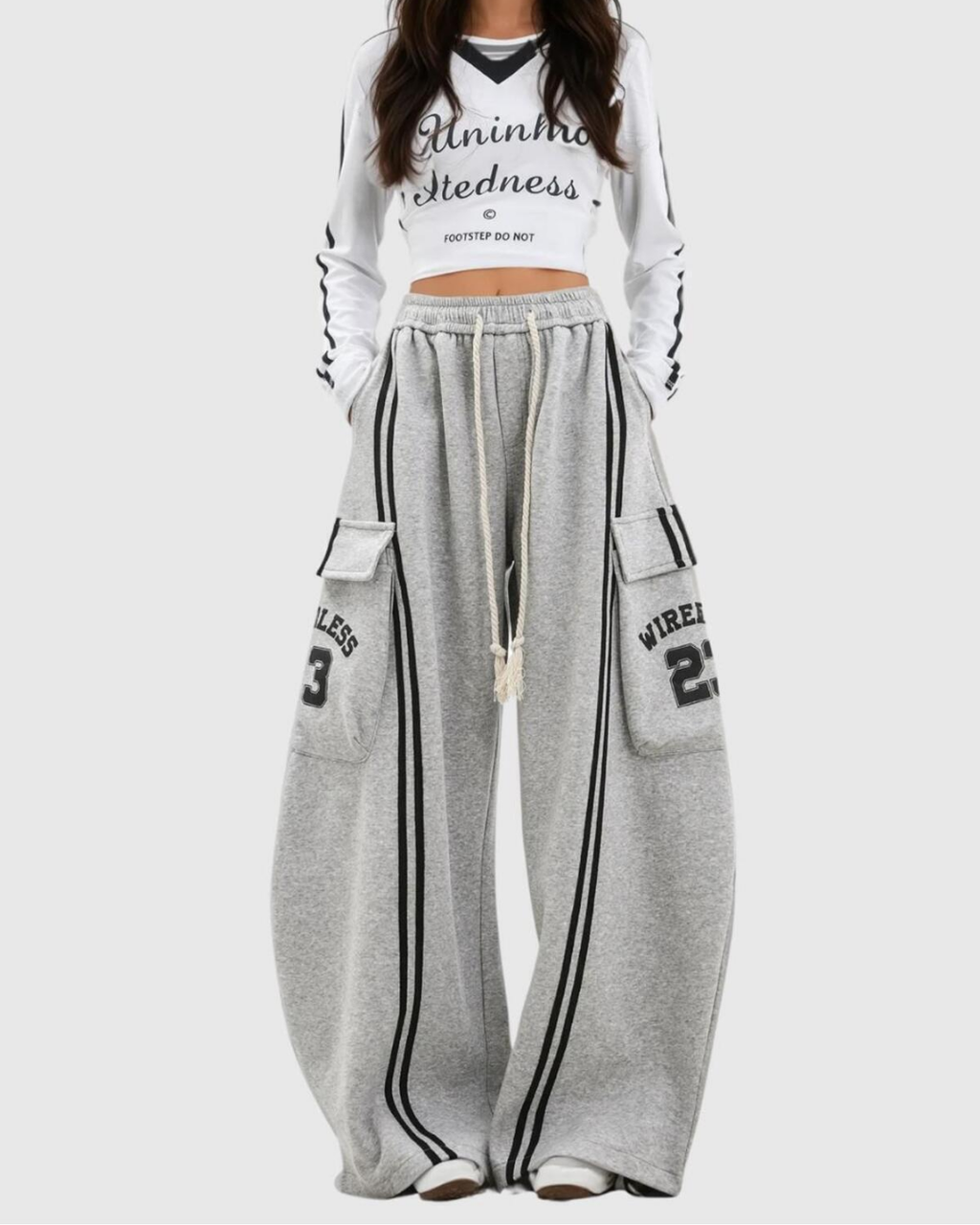Tokyo-Knit Extra Baggy Pants