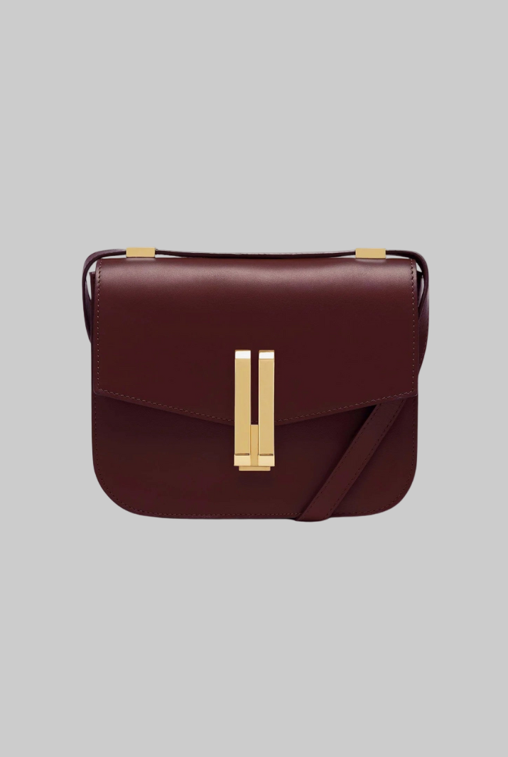 Premium Leather Vancouver Crossbody Bag with Adjustable Strap