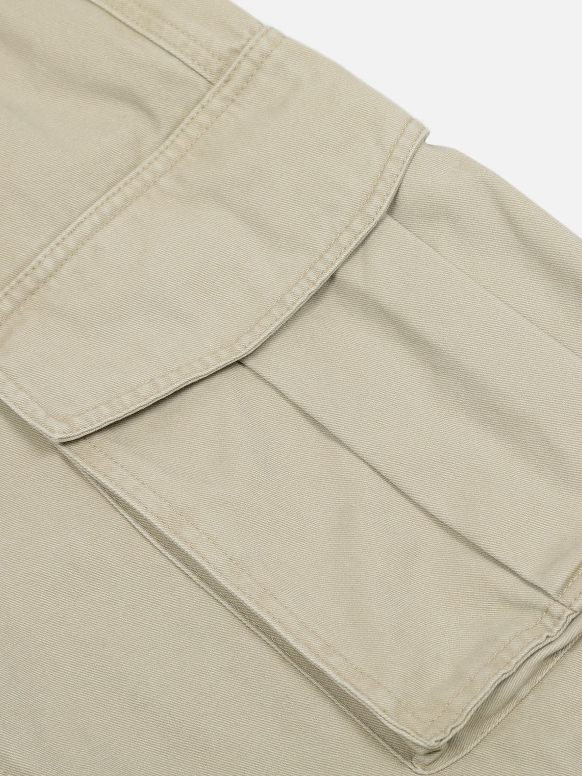 Multi-Pocket Longline Cargo Shorts