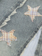 Patchwork Denim Jeans