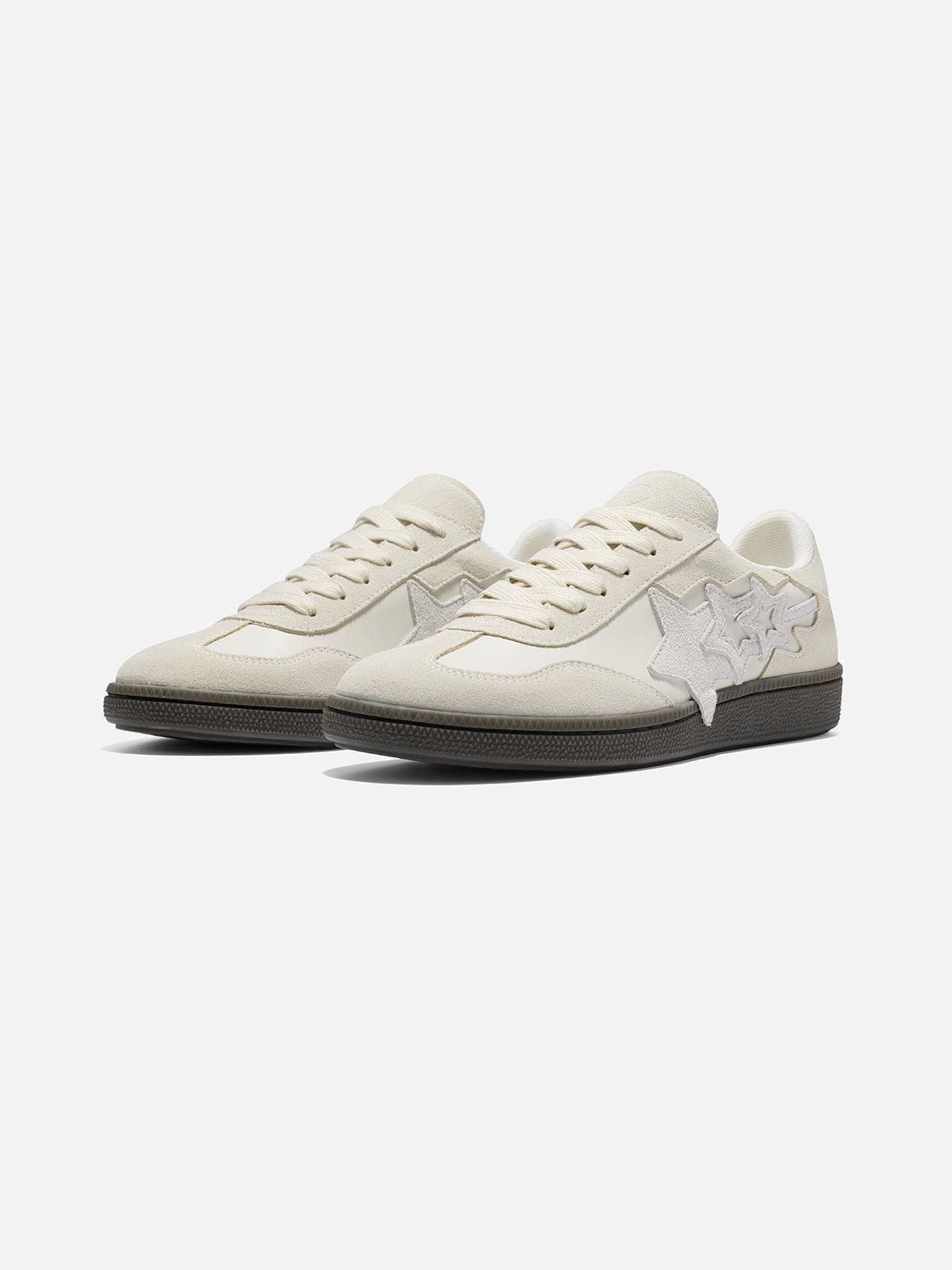Triple Star Embroidery Gum Sole Skate Shoes