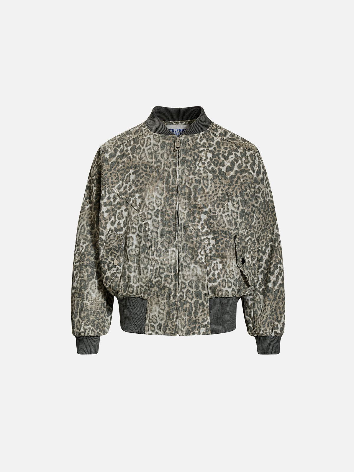 Leopard Bomber Jacket
