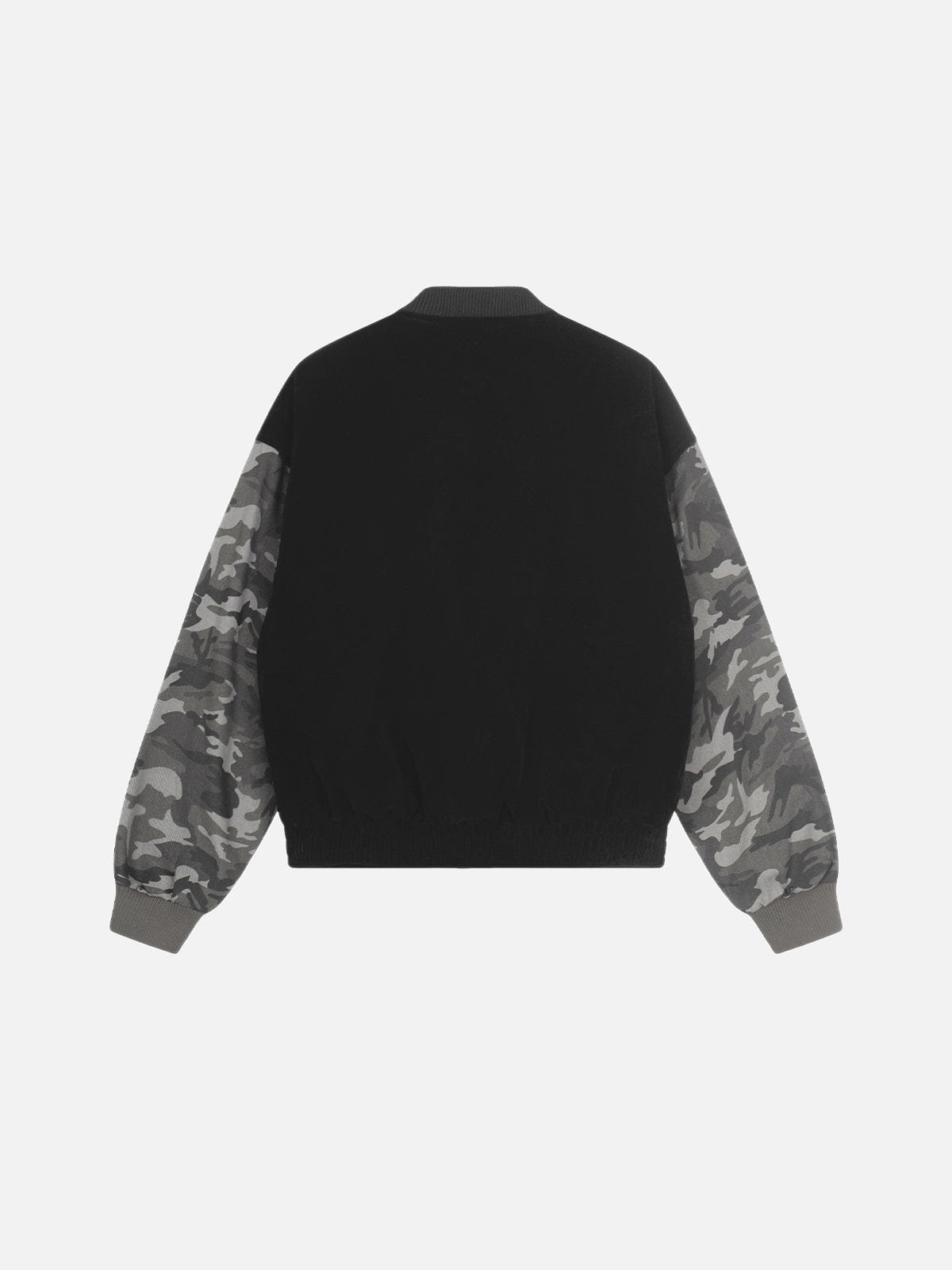 CAMO Studded Zip Up Jacket