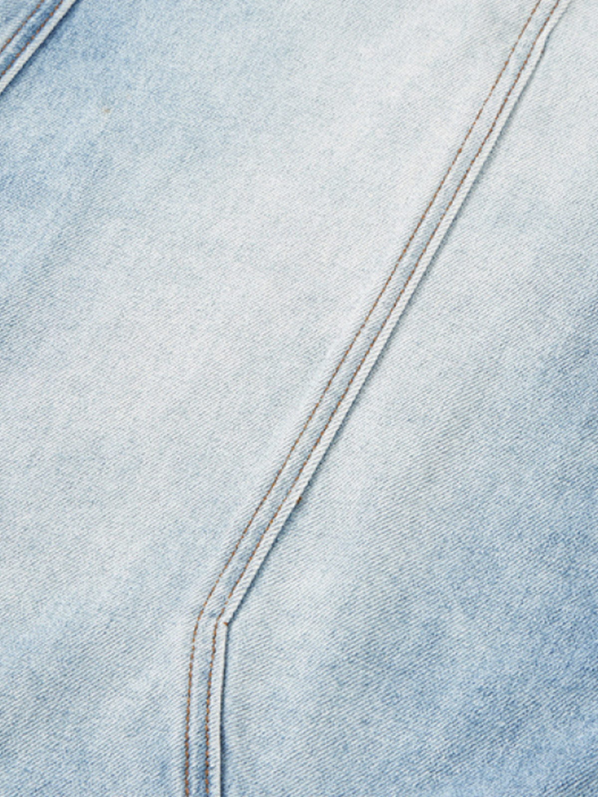 Seam Panel Baggy Barrel Jeans