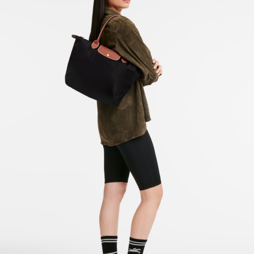 Longchamp Le Pliage Sienna Tote Bag Lightweight Nylon Organizer