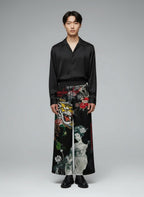 Dynasty Script Baggy Sweatpants - LABELLAROSSA