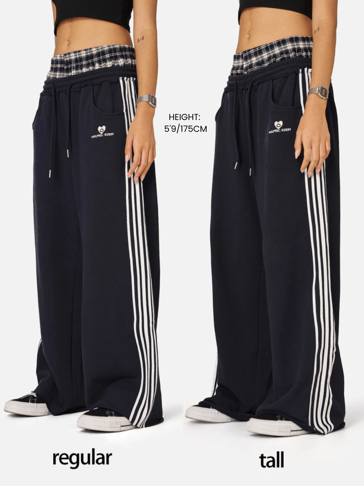 Double Waist Baggy Sweatpants