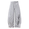 Labellarossa Star-Embroidered Baggy Pants