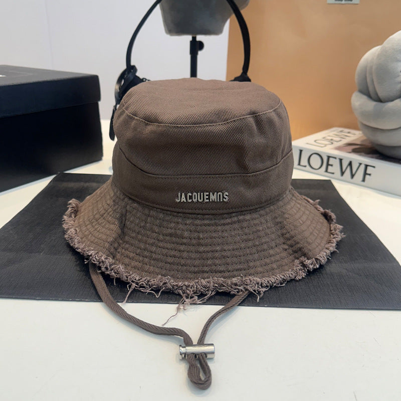 Minimalist Letter Embroidered Baseball Cap Cotton Blend Adjustable Fit