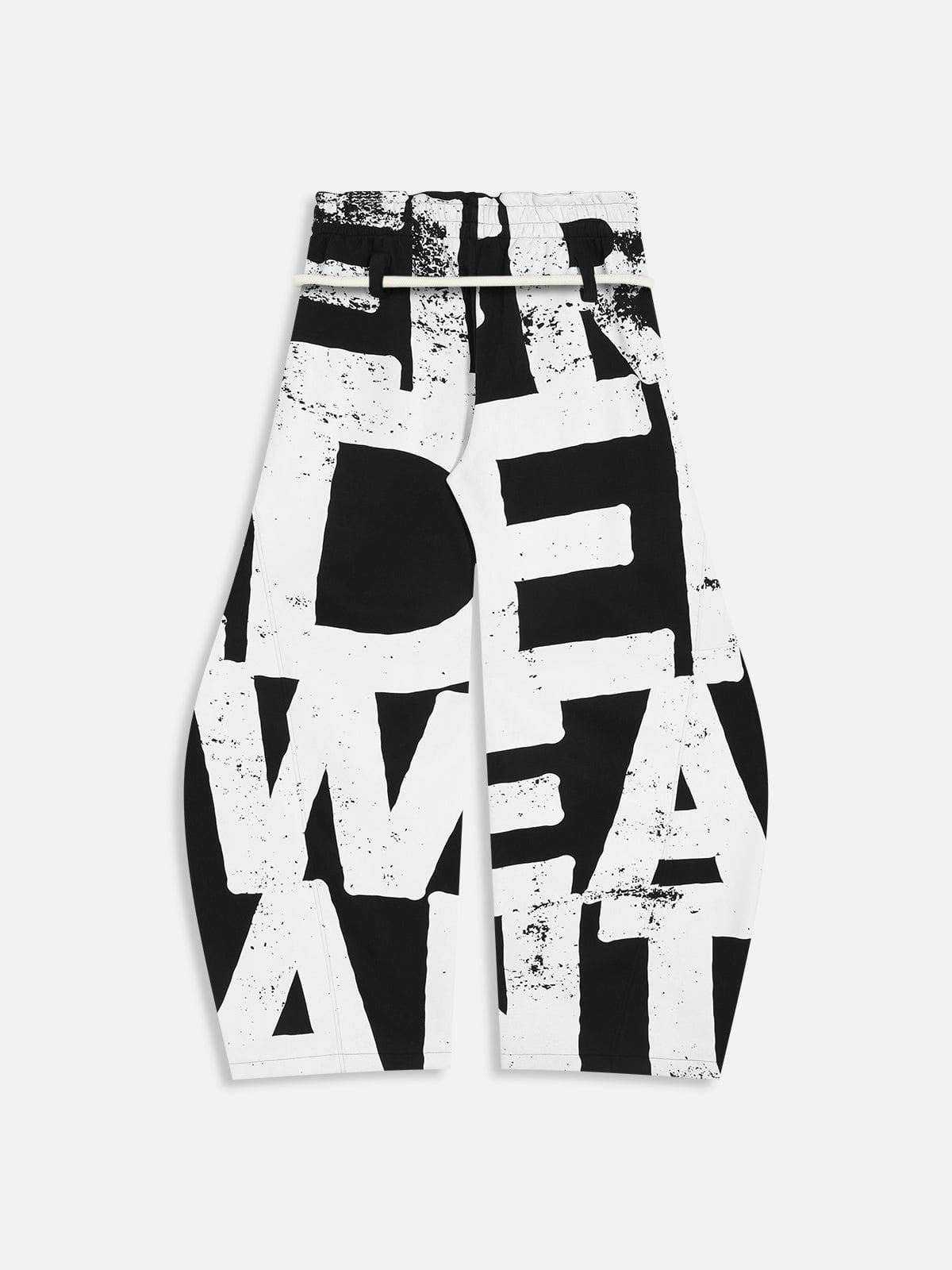 Labellarossa Graffiti Super Baggy Barrel Sweatpants