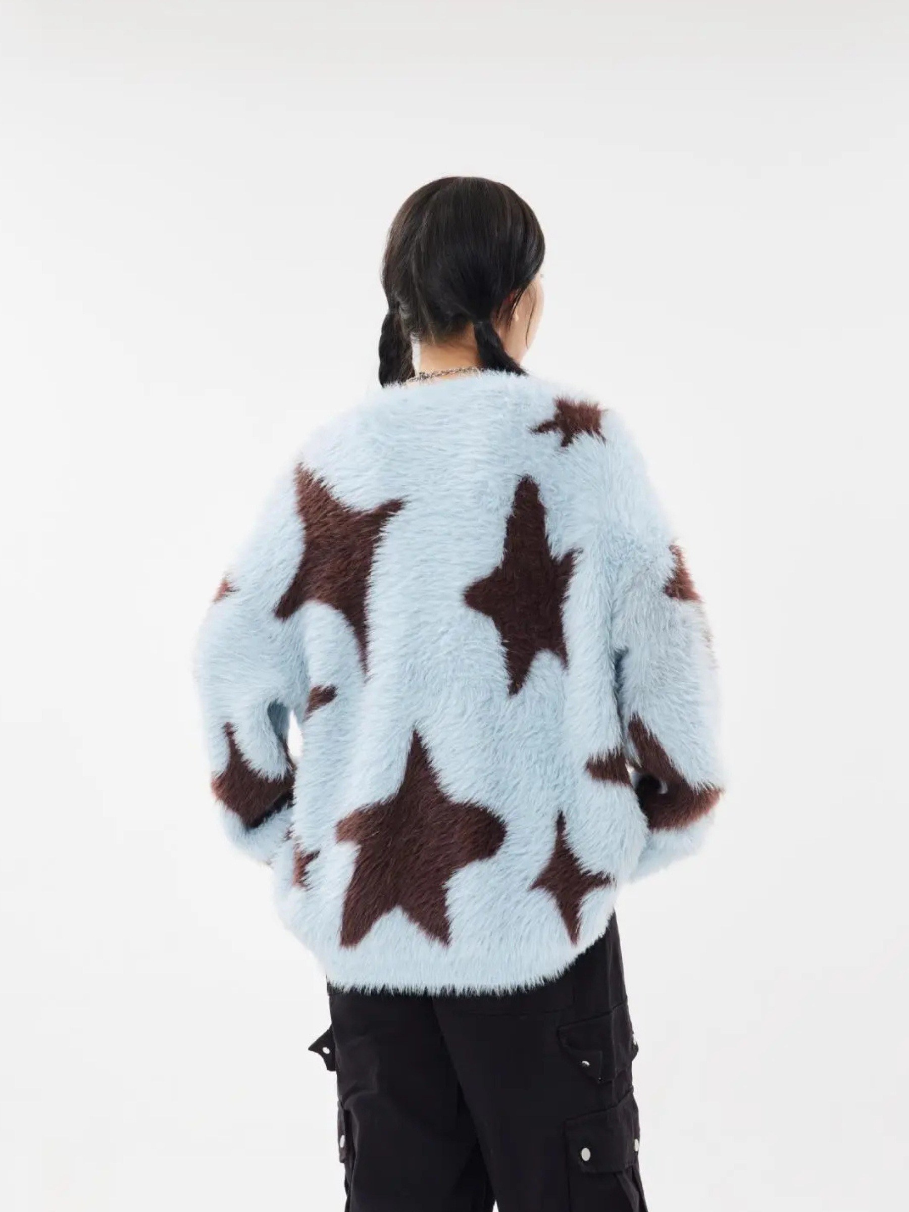 Cosmic Fluff Star Sweater