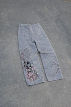 Midnight Sakura Baggy Sweatpants