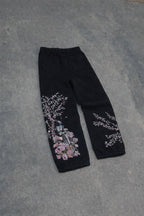 Midnight Sakura Baggy Sweatpants