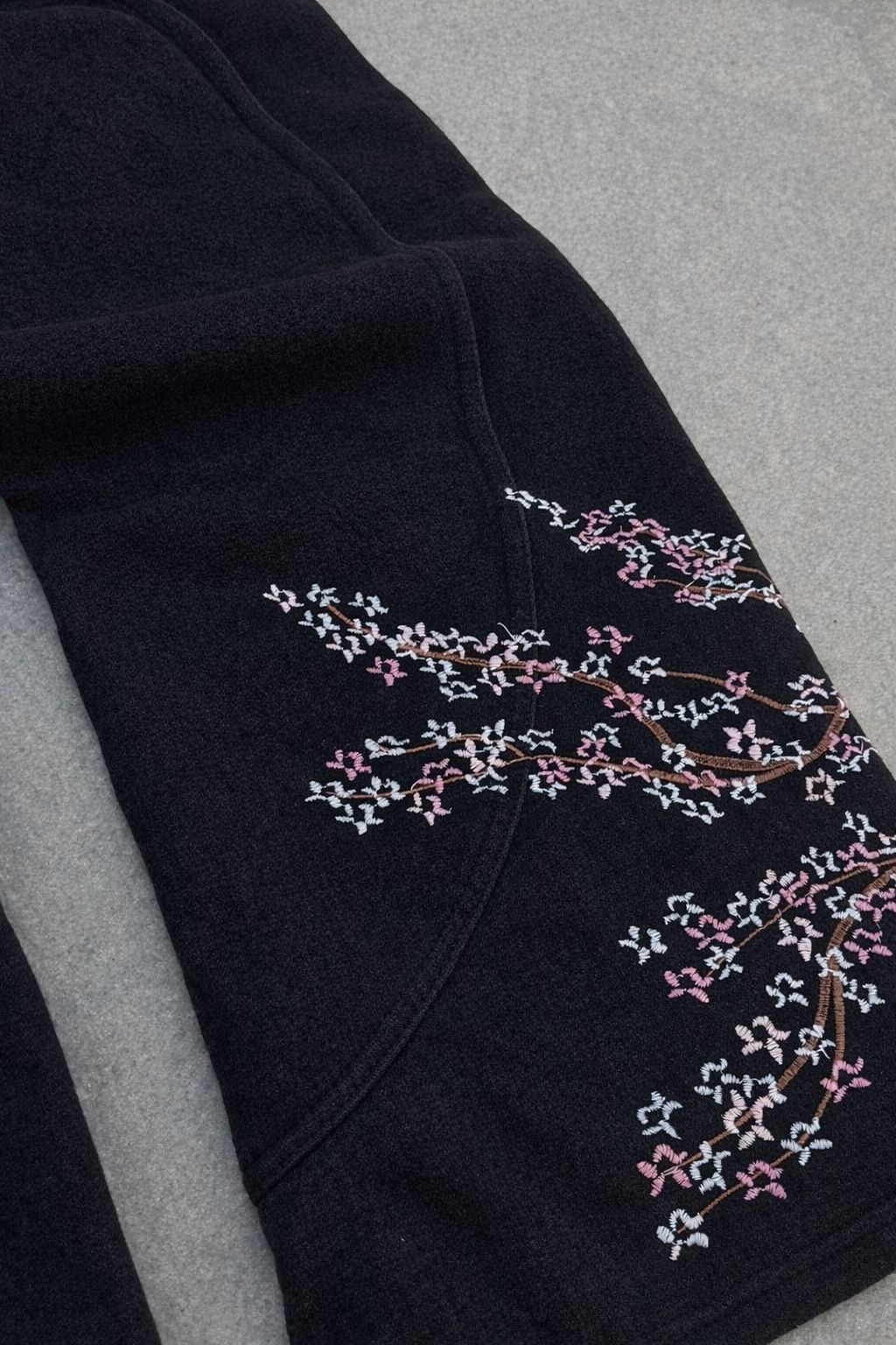 Midnight Sakura Baggy Sweatpants