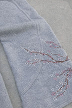 Midnight Sakura Baggy Sweatpants