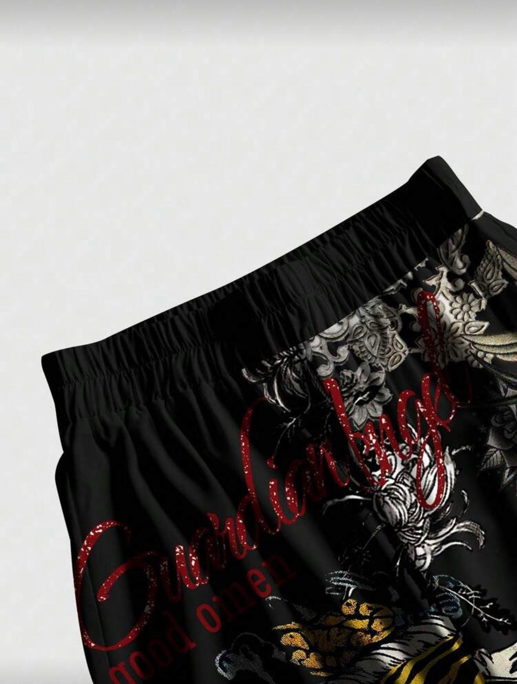 Dynasty Script Baggy Sweatpants - LABELLAROSSA