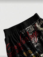 Dynasty Script Baggy Sweatpants - LABELLAROSSA