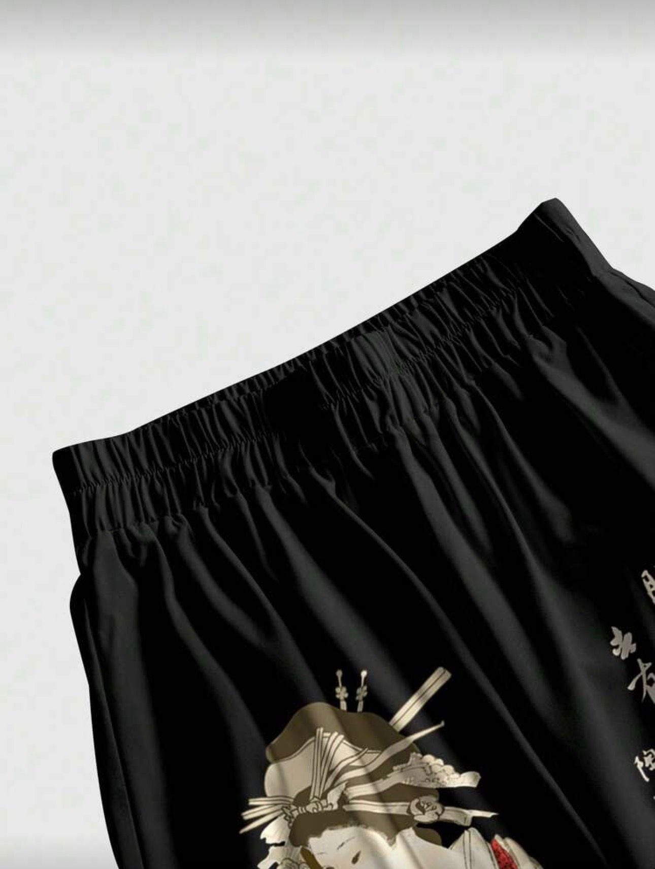 Eastern Script Baggy Sweatpants - LABELLAROSSA