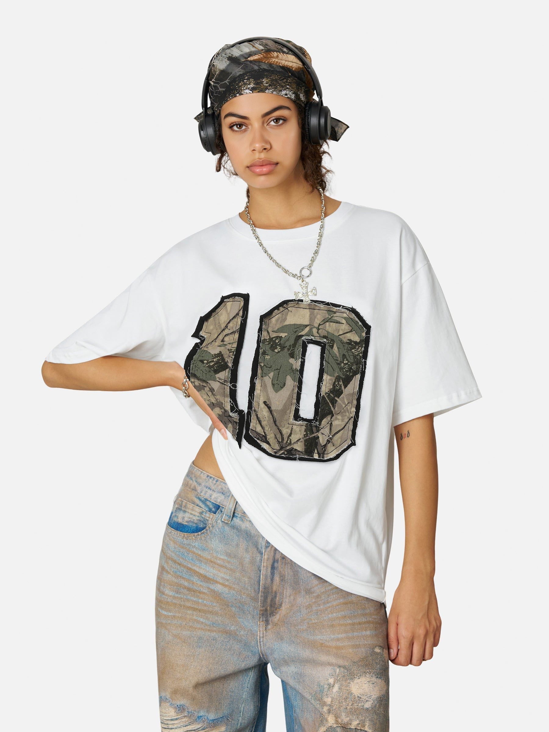 Camo 10 Tee