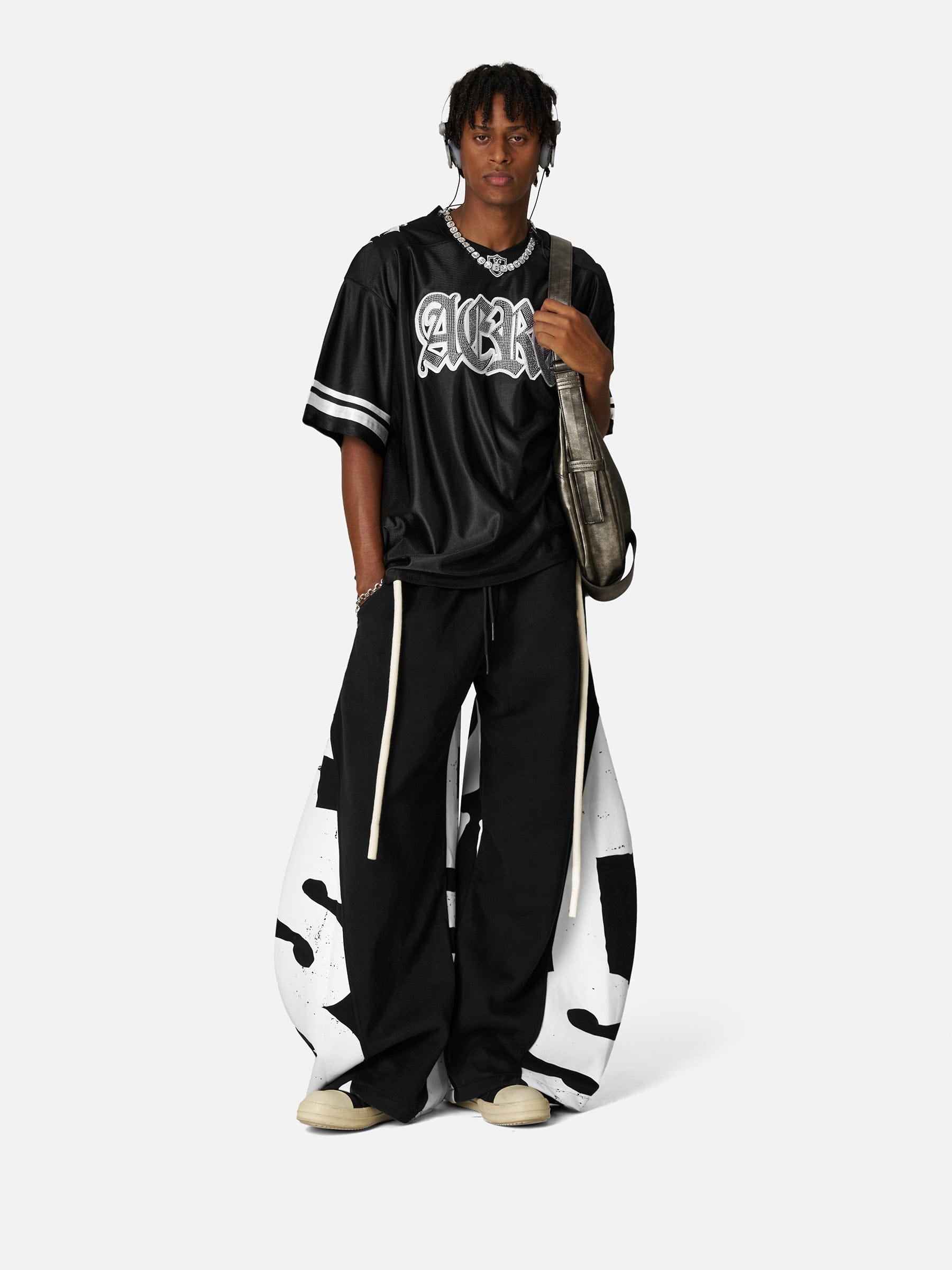 Labellarossa Graffiti Super Baggy Barrel Sweatpants