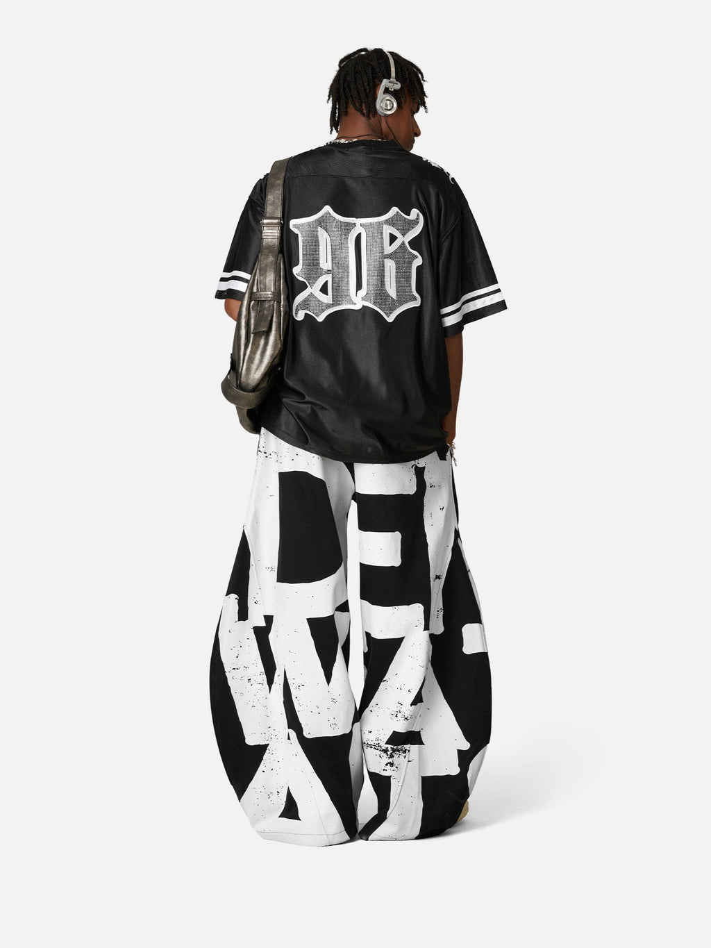 Labellarossa Graffiti Super Baggy Barrel Sweatpants