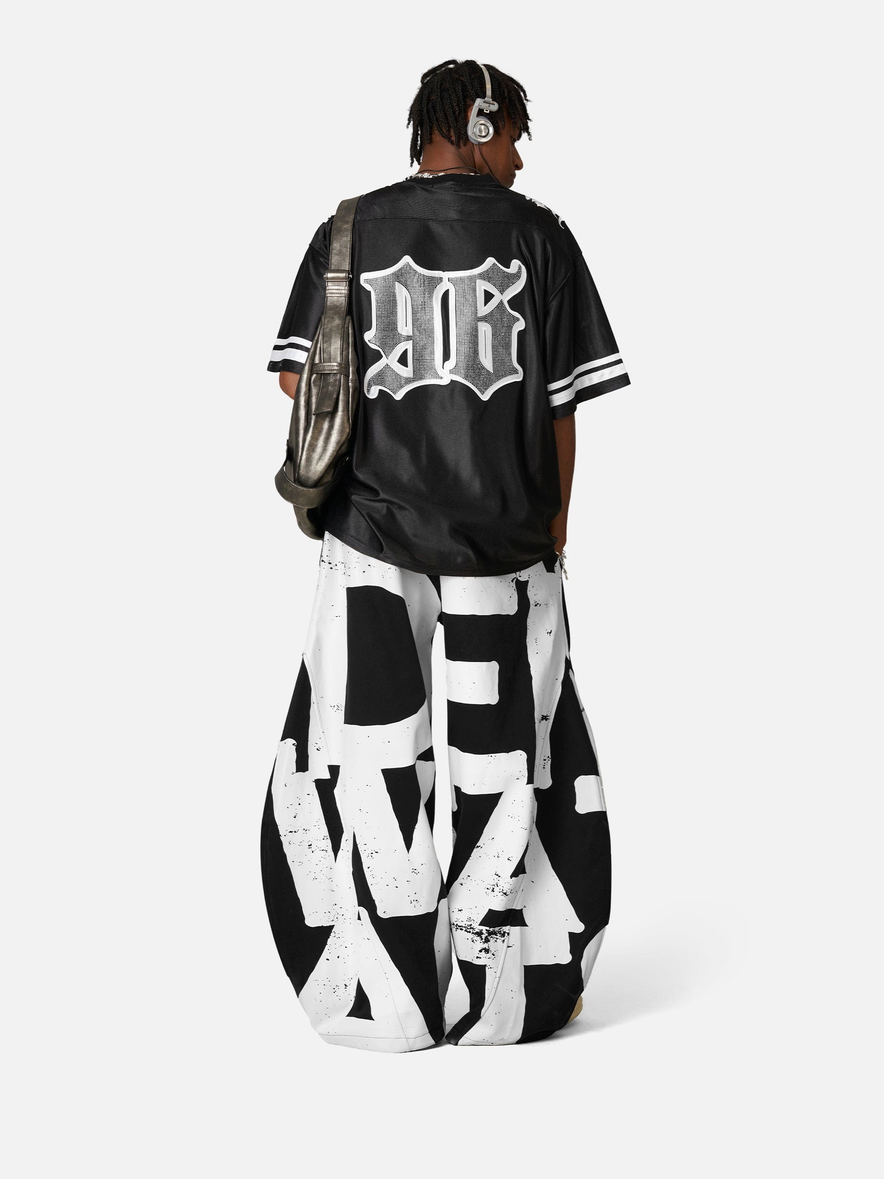 Labellarossa Graffiti Super Baggy Barrel Sweatpants