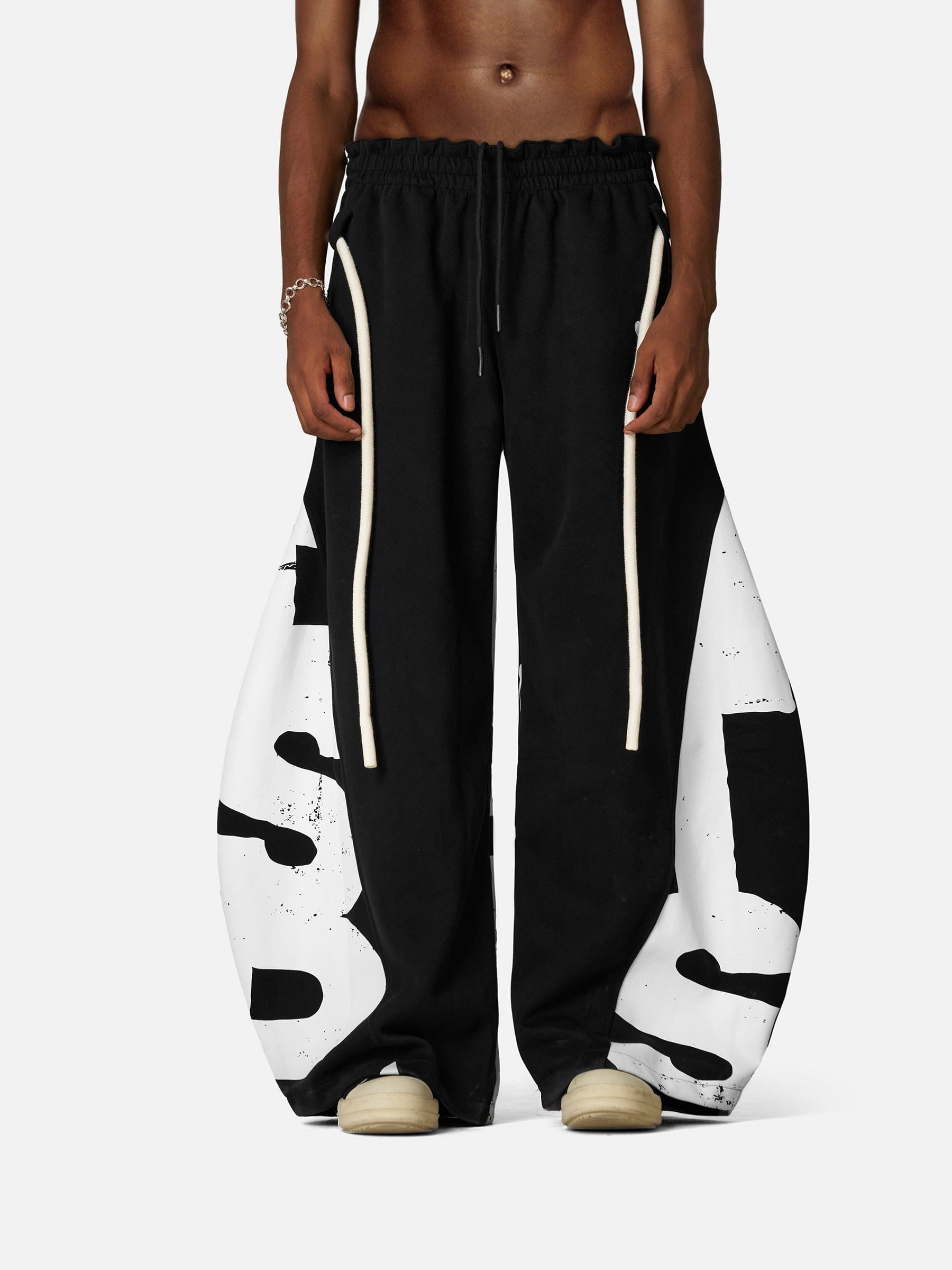 Labellarossa Graffiti Super Baggy Barrel Sweatpants