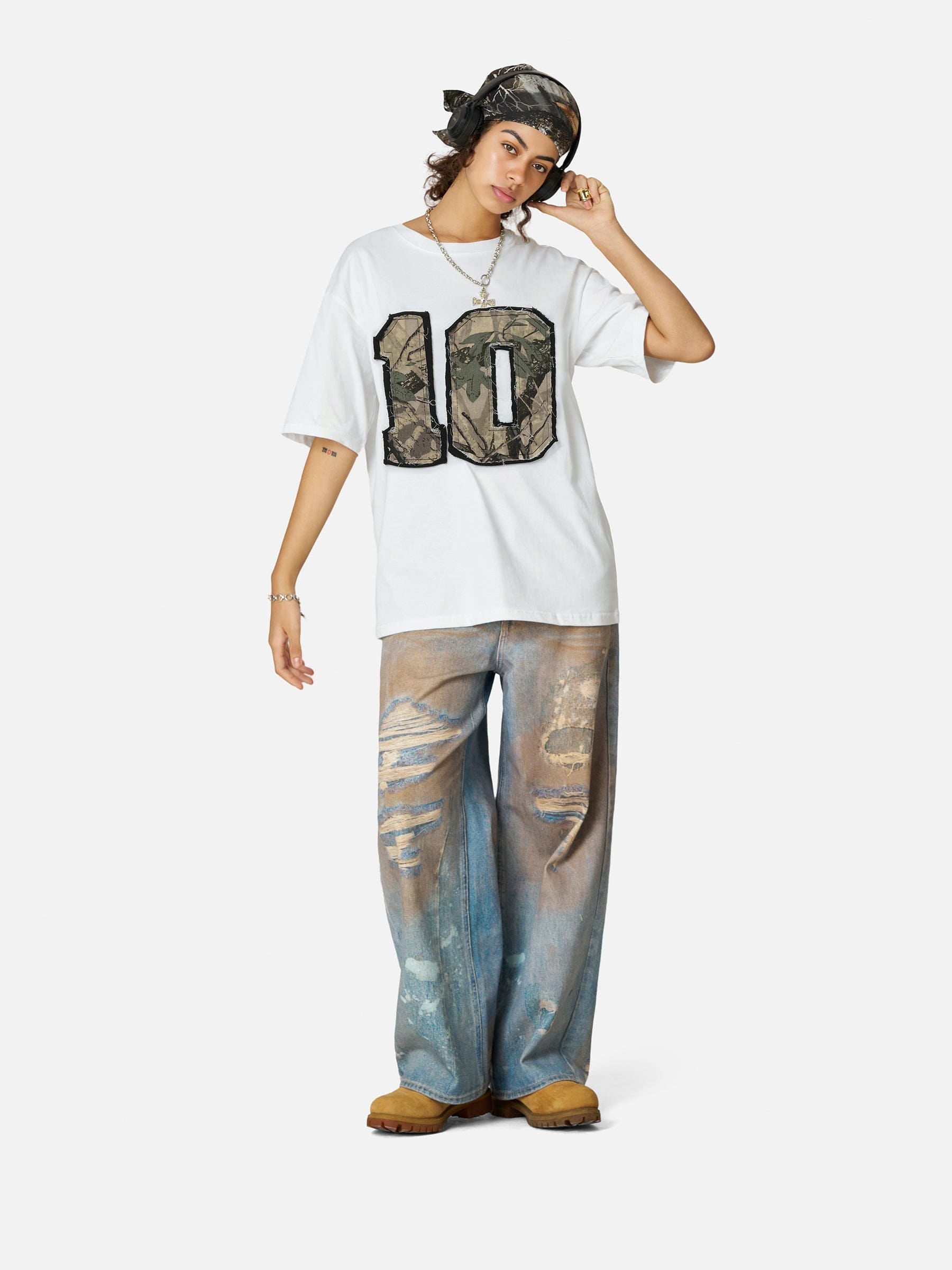 Camo 10 Tee