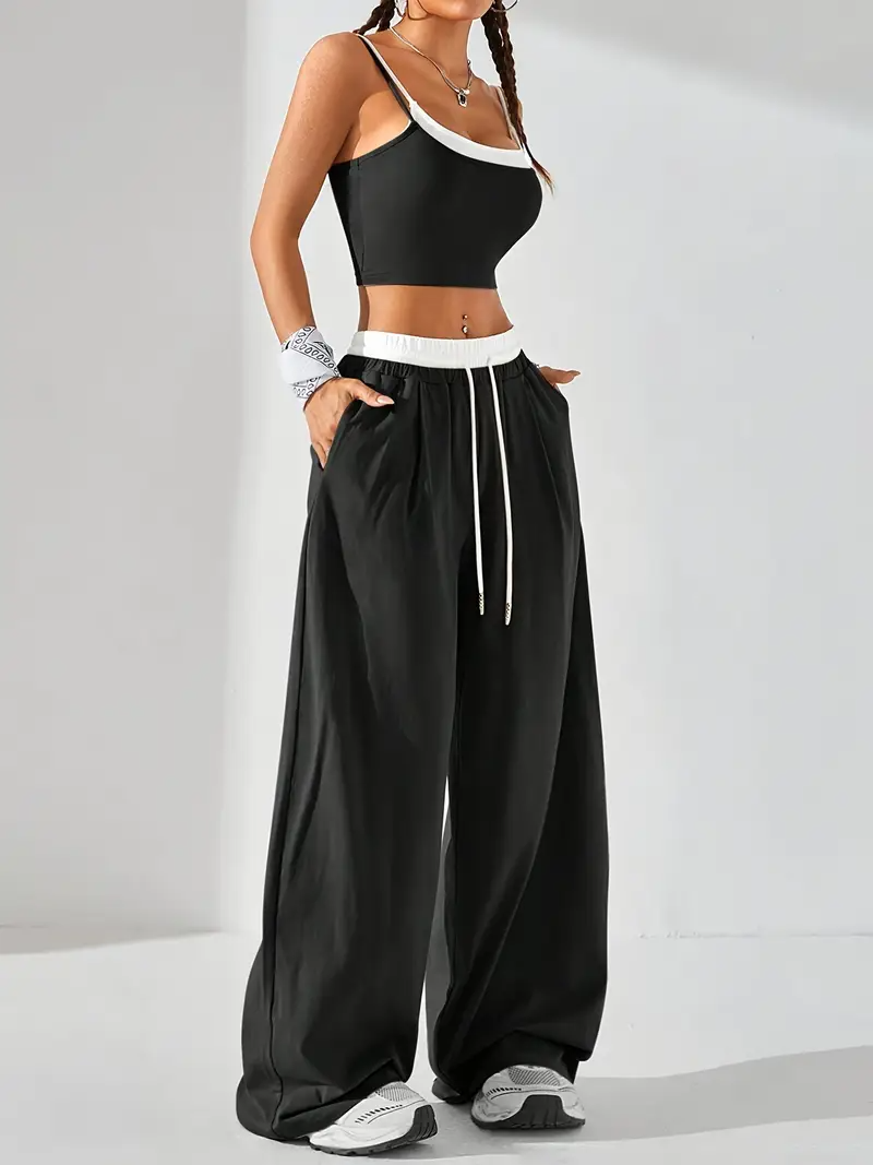 Laced Basic Baggy Sweatpants - LABELLAROSSA